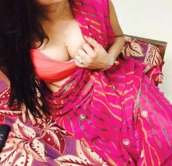 Image of saree with face genuine friendly video chat